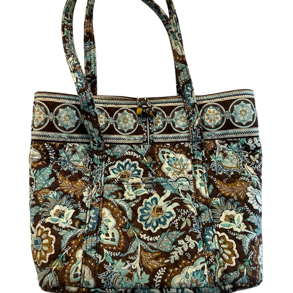 Vera Bradley Blue Floral Tote Bag